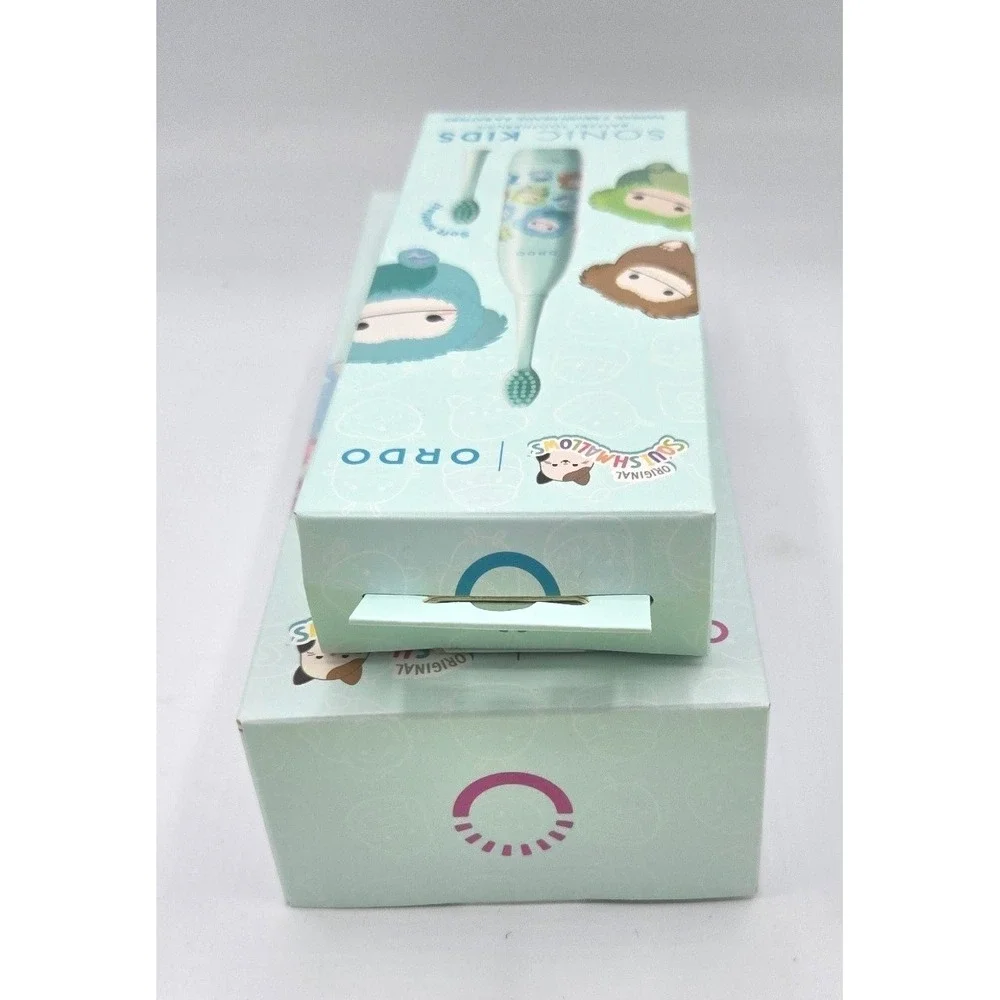 New Ordo x Squishmallows Sonic Kids Toothbrush Set - Rechargeable &‎ Battery